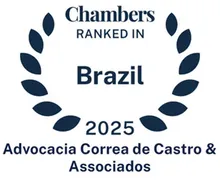 Selo Chambers Ranked in Brazil 2025 — Advocacia Correa de Castro & Associados