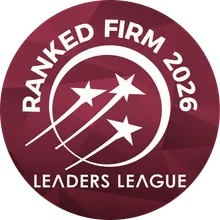 Selo Leaders League Ranked Firm 2026 — Advocacia Correa de Castro & Associados